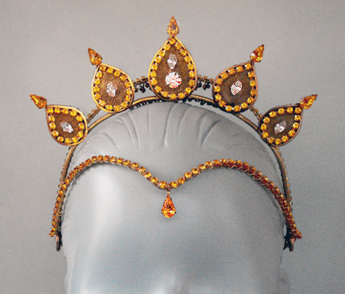 Gold La Bayadere Headpiece, Black Dog Designs Gallery